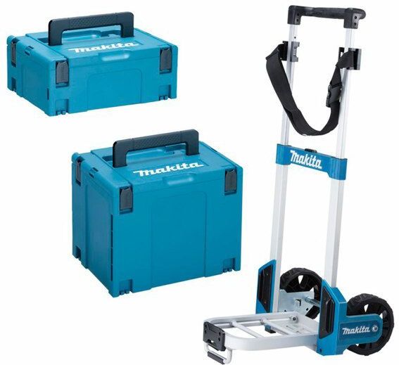 Makita - MAKPACKX01 - Trolley - Inclusief Mbox Nummer 2 en Mbox Nummer 4