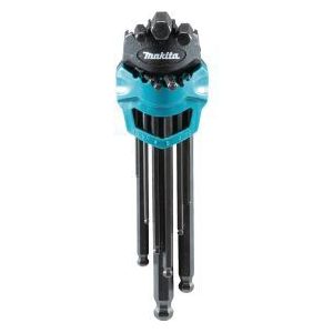 Makita - B-65894 - Inbussleutelset - 9-delig - Duurzaam - Stevige Houder