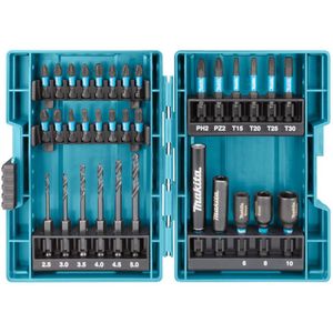 Makita Boor-/slagschroefbitset 33-delig B-66896