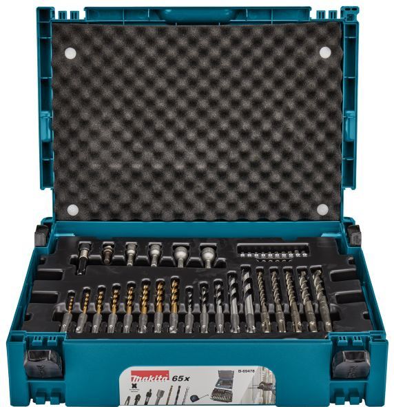 Makita B-69478 Boor- en Schroefbitset 65-delig in Mbox