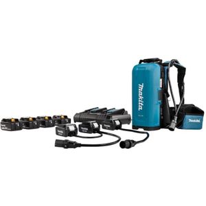 Makita 191C50-5 Ruggedragen Accustation PDC01 Incl. 4 X 18v 5.0ah Accu