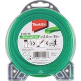 Makita E-01769 Maaidraad 2x15mtr groen