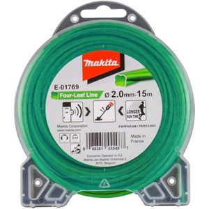 Makita Accessoires Maaidraad 2x15mtr grn - E-01769 - E-01769