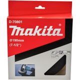 Makita Accessoires Spons zwart zacht fijn 190mm - D-70801 - D-70801