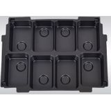 Makita - 839742-7 - Kofferinzet - Voor 8x Accu BL1850B - Mbox1