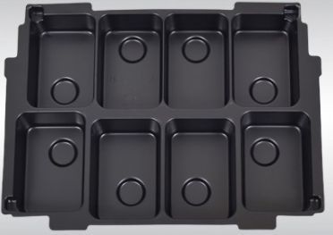 Makita - 839742-7 - Kofferinzet - Voor 8x Accu BL1850B - Mbox1