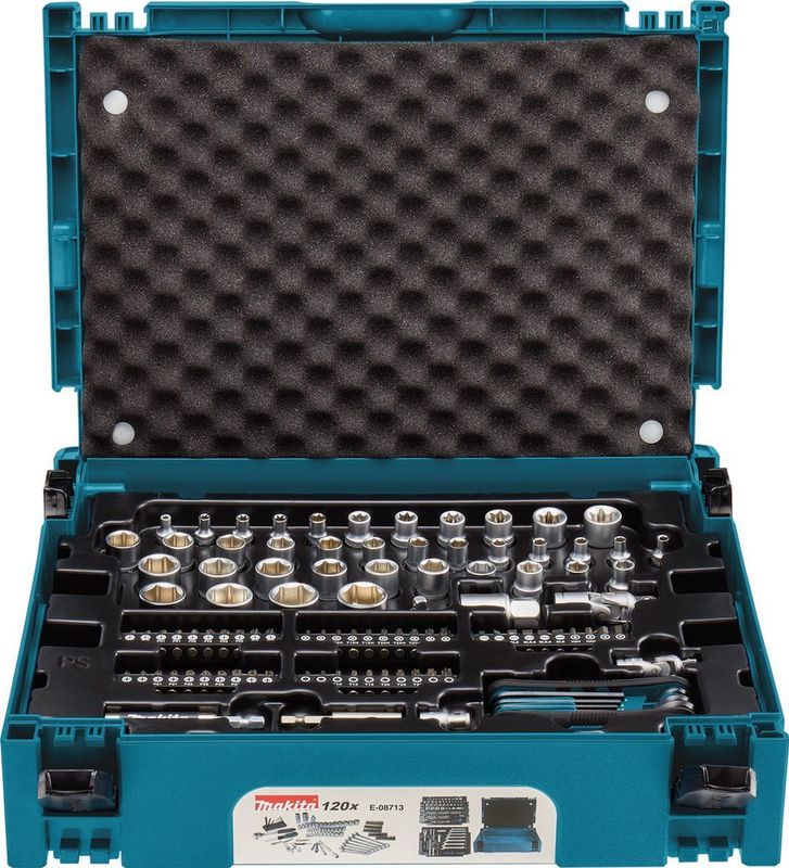 Makita Handgereedschapset 120-delig E-08713