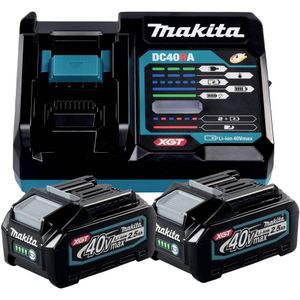 Makita 191L76-1 Accu en acculader voor gereedschap 40 V 2.5 Ah Li-ion