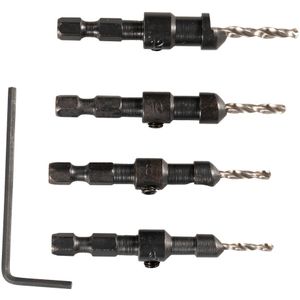 Makita D-73455 Verzinkboor Quad Driver-set