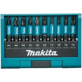 Makita Accessoires E-12011 Slagschroefbitset | 10-delig | X Impact Black - E-12011