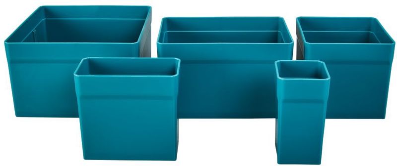 Makita - 191X92-5 Inzetbakken Set - Kunststof - Vijf Stuks