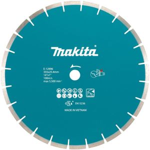 Makita E-12996 Diamantdoorslijpschijf - 355x2,8x25,4mm - Universeel