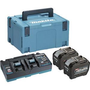 Makita - 191Y97-1 - Accu Starterset - 40V XGT - 2x 8.0Ah - Duolader - Mbox