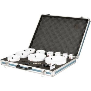 MAKITA set 13 gaten BiM in aluminium koffer 22-127 mm D-75764