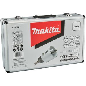 Makita E-15780 Gatzaagset hout/metaal in Koffer - 8-delig
