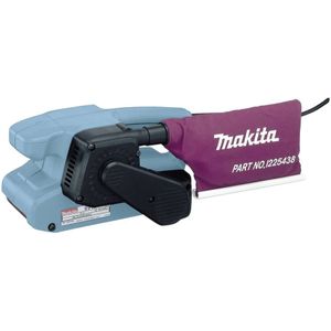 Makita 9911J Bandschuurmachine In Mbox - 650W - 76 X 457mm