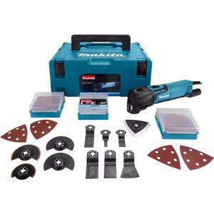 Makita TM3010CX2J Oscillerende Multitool + accessoires - TM3010CX2J