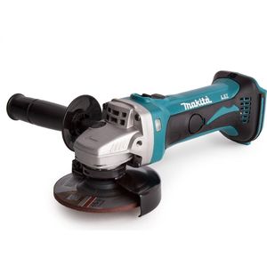 Makita DGA452Z Haakse Slijper - 18 V - 115 mm - Losse Body (geleverd zonder accu en lader)