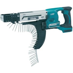 Makita Akku-Magazinschrauber DFR 750 Z Akku Magazinschrauber 18V 45-75mm Solo - ohne Akku, ohne La