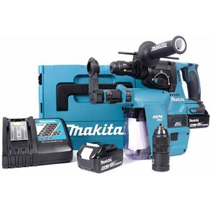Makita DHR243RTJV Accu Combihamer SDS+ 18V 5.0Ah Li-ion in Mbox