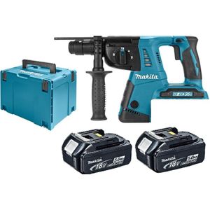 Makita DHR264RT2J 36V (2x 18V) Li-Ion Accu SDS-plus Combihamer Set (2x 5.0Ah Accu) In Mbox - 2,5J