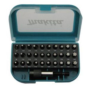 Makita Schroefbitset torx 31-dlg P-73352