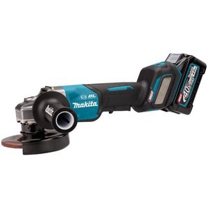 Makita GA029GM201 Accu Haakse Slijper 125mm AWS-Ready XGT 40V Max 4.0Ah in Mbox