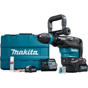 Makita HM001GM205 XGT 40V Max Li-Ion Accu SDS-Max Breekhamer Set (2x 4,0Ah) In Koffer - 9,4J - Koolborstelloos