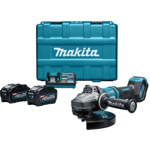 Makita GA038GT203 Accu Haakse Slijper 230mm AWS-Ready XGT 40V Max 5.0Ah in Koffer
