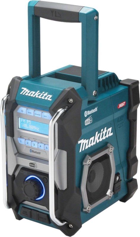 Makita MR004GZ 14,4/18/40V Li-Ion accu bouwradio body - FM/AM - DAB+ - Bluetooth - 230V