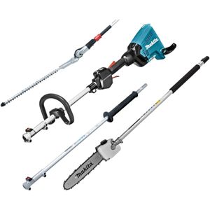 Makita DUX60ZX10 | 2x18 V Combisysteem + Heggenschaar-, Kettingzaag- en Verlengsteel opzetstuk | Zonder accu's & Lader - DUX60ZX10