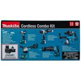 Makita DLX5069TX1 Accu Combiset 5-delig 18V 5.0Ah in Tas