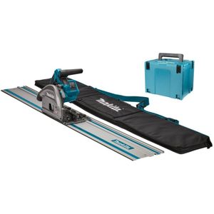 Makita accu invalcirkelzaag - SP001GZ04 - 40V Max - 165mm - excl. accu en lader - AWS zender en geleiderail met tas - in Mbox