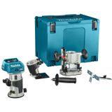 Makita RT001GZ10 XGT 40V Max Li-ion Accu Boven- En Kantenfrees Body Met Diverse Voeten In Mbox