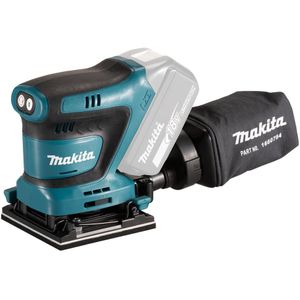 Makita DBO481Z Accu Handpalm Vlakschuurmachine | 18V | Zonder accu's en lader | In doos - DBO481Z