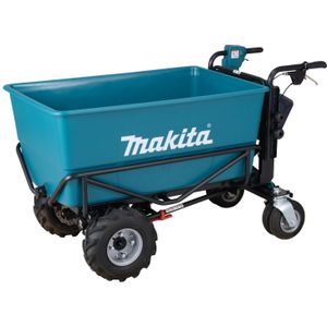 Makita DCU605Z Accu Kruiwagen met laadbak | Body | 2x 18V | Zonder Accu's & Laders