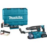 Makita HR009GM202 Accu Combihamer SDS  met Snelwisselboorkop 3,9J incl. Stofafzuiging AWS-Ready XGT 40V Max 4.0Ah in Koffer