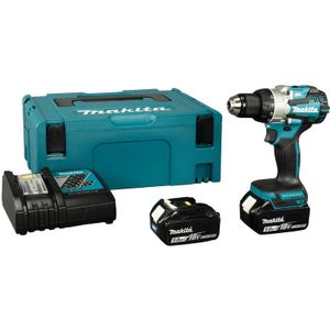 Makita DDF489RTJ 18V L-ion Accu Boor-/schroefmachine Set (2x 5.0Ah) In Mbox - 73Nm