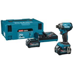 Makita TD003GD201 | Accu Slagschroevendraaier | 40V Max | 2 x 2.5 Ah accu + lader - TD003GD201
