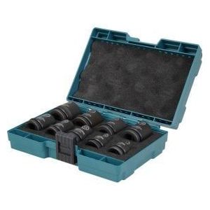 Makita Krachtdoppenset 1/2 Vierkant | kort | 9-delig - E-16564