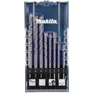 Makita D-77126 Steen-spiraalboorset 12-delig 4 mm, 5 mm, 6 mm, 8 mm, 10 mm, 12 mm 1 set(s)