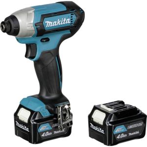 Makita TD110DSMJ 10.8V Li-Ion Accu Slagschroevendraaier Set (2x 4.0Ah Accu) In Mbox