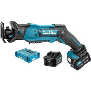 Makita JR103DSMJ 10.8V Li-Ion Schuifaccu Reciprozaag Set (2x 4.0Ah Accu) In Mbox - Snelwissel