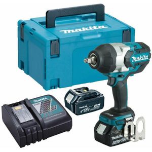 Makita Accu-slagschroevendraaier 1/2" Li-ion LXT 18V/5,0Ah DTW1002RTJ