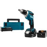 Makita Accu-snelbouwschroevendraaier 18 V/5,0 Ah, 1 stuk, turquoise/zwart, DFS452RTJ