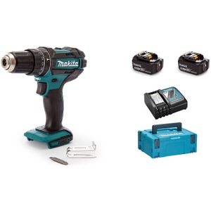 Makita DHP482RTJ Accu Klop-/Schroefboormachine 18V 5.0Ah in Mbox