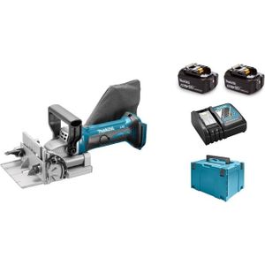 Makita DPJ180RTJ lamellenfrees op accu | 18v 5.0Ah Li-ion