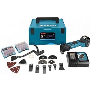 Makita DTM51RT1J3 Akku-Multifunktionswerkzeug 18 V / 1x 5,0 Ah Akku + Ladegerät im Makpac