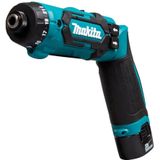 Makita DF012DSE - Accu Boor-Schroefmachine Set - 7,2V - 2x 1,5Ah Accu in Koffer