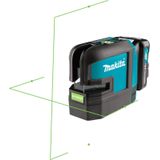 Makita SK106GDZ Kruislijn / punt laser groen Basic Body in Tas